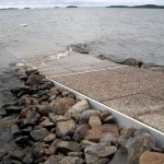 Open a difficult beach to recreational use. Open a difficult beach to recreational use.